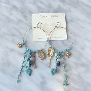 Tess and Tricia earrings